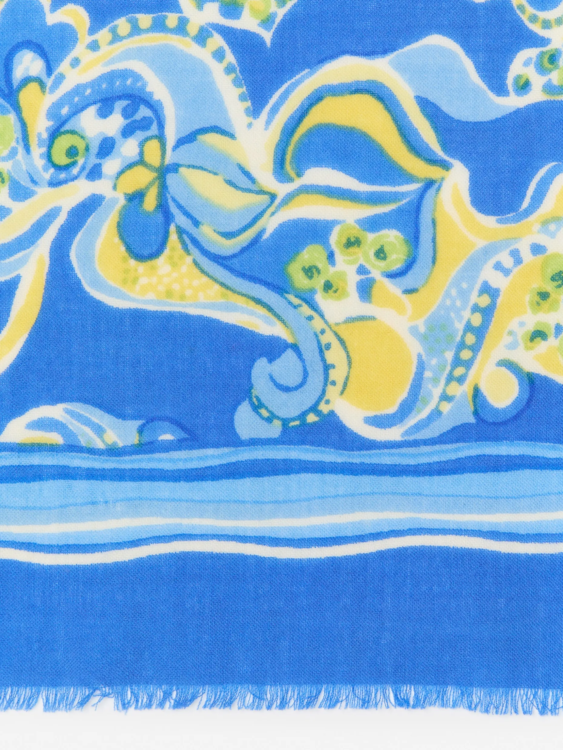 Keller Scarf In Trinidad Abstract Border