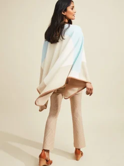 Noreen Wrap In Colorblock