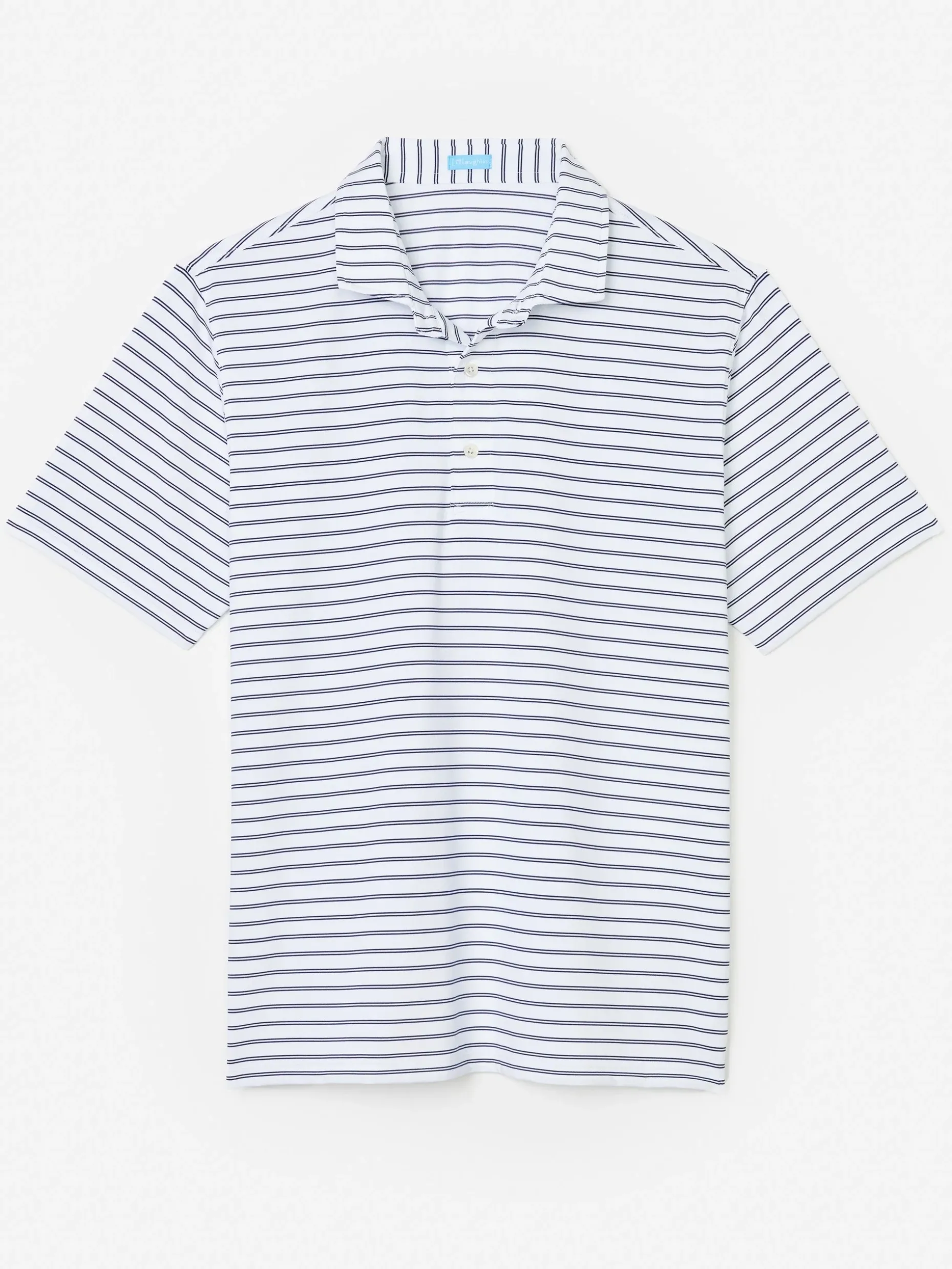 Springer Performance Polo In Harbor Stripe