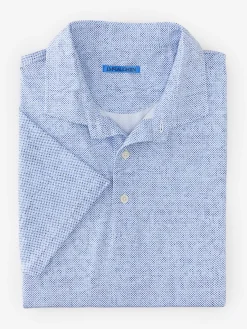 Springer Performance Polo In Mini Quatrefoil
